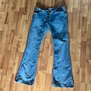 Parasuco Blue Boot Cut Y2K Zipper Fly Women's Jeans